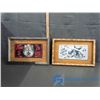 Image 1 : (2) Barn Board Framed Vanity Plates