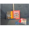 Image 1 : Betty Crocker Cook Book, Gregg Typing Book and Vintage Stocking