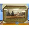 Image 1 : Framed Farm Picture