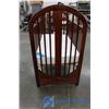 Image 2 : Stork Craft Drop Side Crib and Mattress