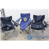 Image 1 : (3) Foldable Camp Chairs with Cases