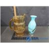 Image 1 : Glass Vase and Pitcher