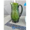 Image 2 : (2) Glass Pitchers