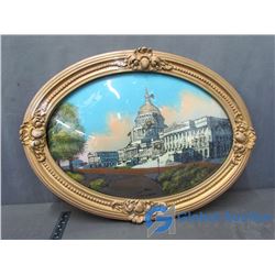 Framed Picture of US Capital Building