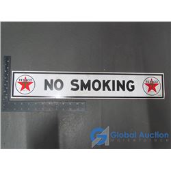 Texaco No Smoking Sign (Original)