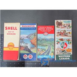 (4) Oil Road Maps