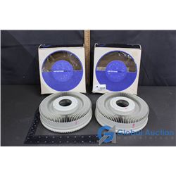 (2) Keystone Rotary Slide Trays
