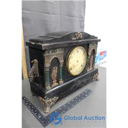 Antique Sessions Mantle Clock (Good for Display or Parts)