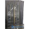 Image 2 : (4) Beveled Glass Leaded Decorative Windows