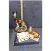 Image 1 : (2) Dog Ashtrays