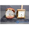 Image 4 : (4) Vintage Alarm Clocks and Door Bell