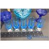 Image 2 : Blue Glass Items