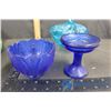 Image 3 : Blue Glass Items