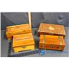 Image 1 : (4) Wood Boxes