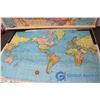 Image 2 : (2) Vintage Wall Maps