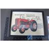 Image 2 : Massey Harris Framed Advertisment and Case Utility Knife (new in Package)