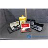 Image 1 : (4) Electric Philishave in Cases and Ceramic Container with Lid