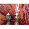 Image 1 : Pair of Bluebird Lamps (1 Globe Missing)