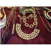 Image 3 : Large Assortment of Gold & Silver Tone Jewelry