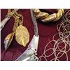 Image 8 : Large Assortment of Gold & Silver Tone Jewelry