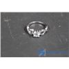 Image 1 : Silver Coloured Cubic Zirconia Ring
