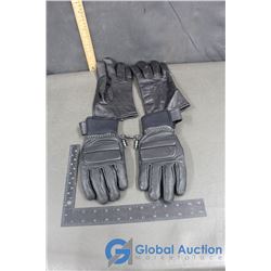 Mens Black Leather Gloves