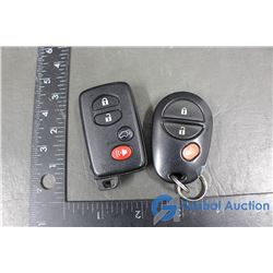 (2) Toyota Fobs