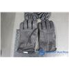 Image 2 : (2) Pairs of Leather Mens Gloves