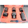 Image 2 : Power Fist 6 Pc Spindle Nut Socket Set With Case