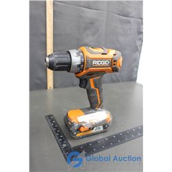 Rigid Cordless Drill Black/Orange