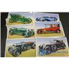 Image 2 : Cards with Vintage Car Prints, Storm Glass, Shave Cream Brush and Tin
