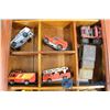 Image 3 : Wooden Display Case with Toy Cars