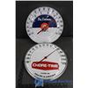Image 1 : Chore-Time and Big Dutchman Advertising Thermometers