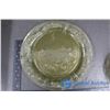 Image 3 : (4) Place Setting Amber Pattern Depression Glass (24 Piece)