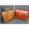 Image 1 : (2) Leather Briefcases