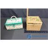 Image 1 : (2) Sewing Baskets