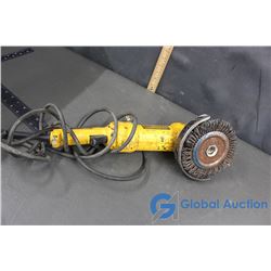 DeWalt Corded 6" Angle Grinder w/ Brush Head - Working