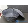 Image 1 : Large Enamel Pot with Lid