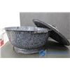 Image 2 : Large Enamel Pot with Lid