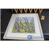 Image 2 : Framed Picture and Wooden Gate