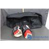 Image 1 : Large Duffle Bag and Hockey Gloves