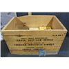 Image 5 : Wooden Shell Box, Cardboard Ammo Sign & (9) Vintage Shell Boxes