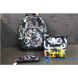 Lula Backpack and Tracker Case & Lunch Bag