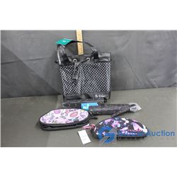 Mia Deluca Lunch Bag, Umbrella and (2) Cases