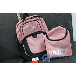 Puma Backpack and Lunch Box