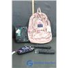 Image 1 : Jansport Backpack, Lunch Box, Case and Umbrella