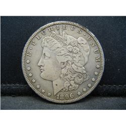 1896 S Morgan Dollar VF/XF Key Date Scarce
