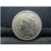 Image 1 : 1873 Three Cent Nickel  AU Closed 3