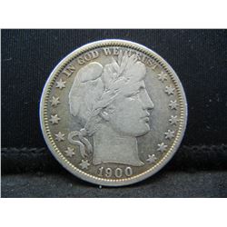 1900 Barber Half Dollar VF