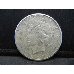 1923 S Peace Dollar AU+ Better Date